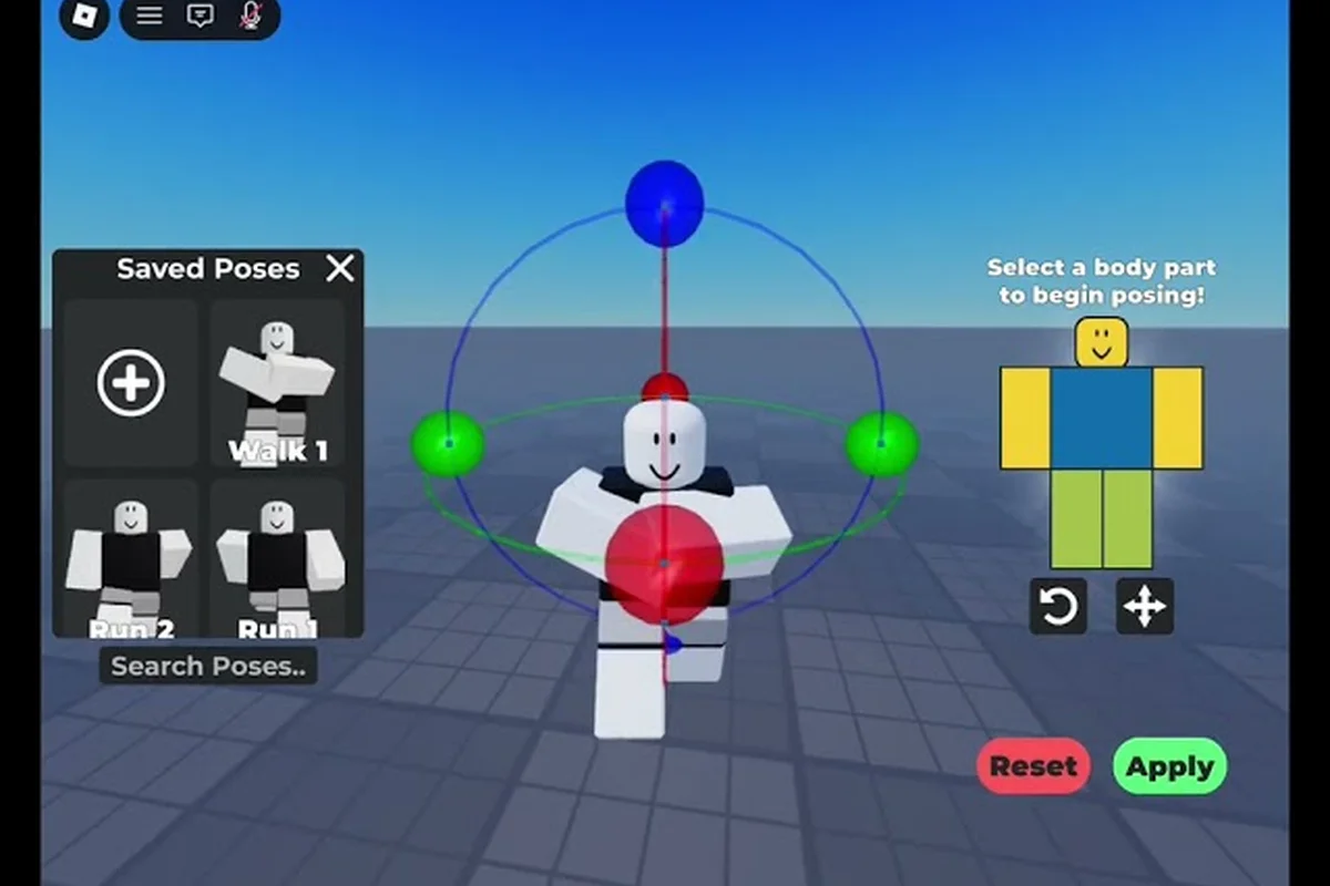 Catalog Avatar Creator animation slots: equip and preview