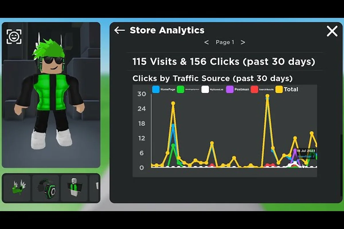 Catalog Avatar Creator creator economy: earn Robux per sale